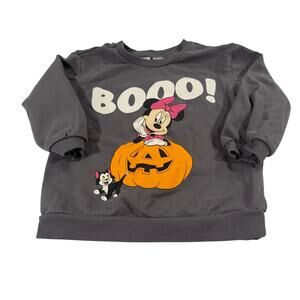 H&M Disney Minnie Mouse Halloween Toddler Sweater 3T 100% Cotton